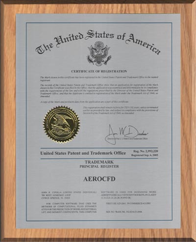 AeroCFD is a registered Trademark